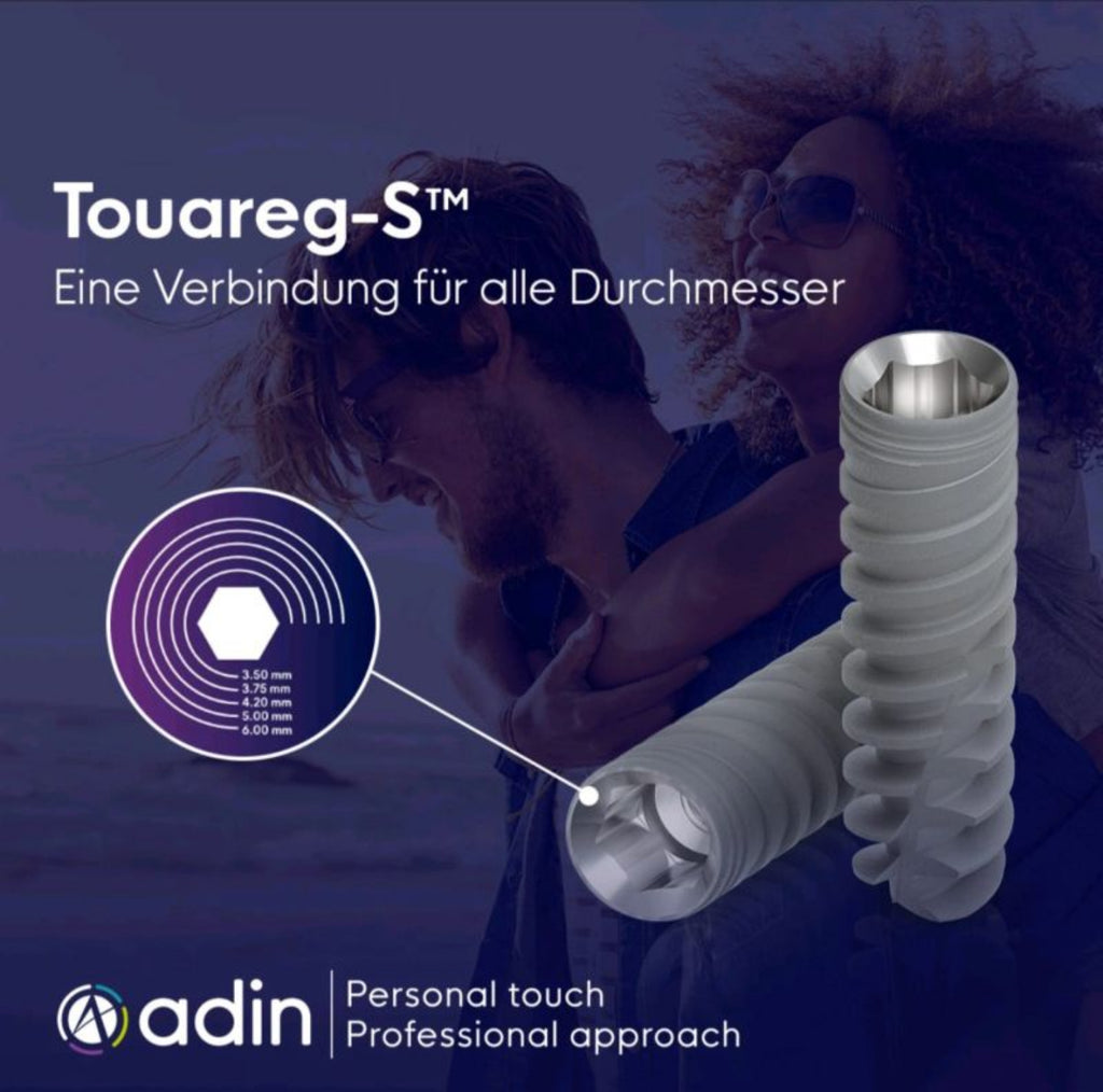 ADIN Touareg-S Dental Implant | Without Abutment | ImplantsKart
