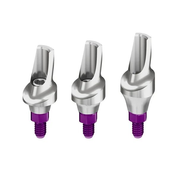 Esthetic Angled Titanium Abutment | 15° | Touareg S, Touareg OS & Swell Compatible | ADIN