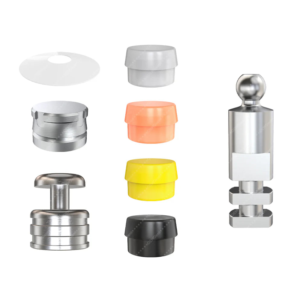 Ball Attachment Component | Overdenture | MIS Seven & Lance Plus Compatible | ImplantsKart
