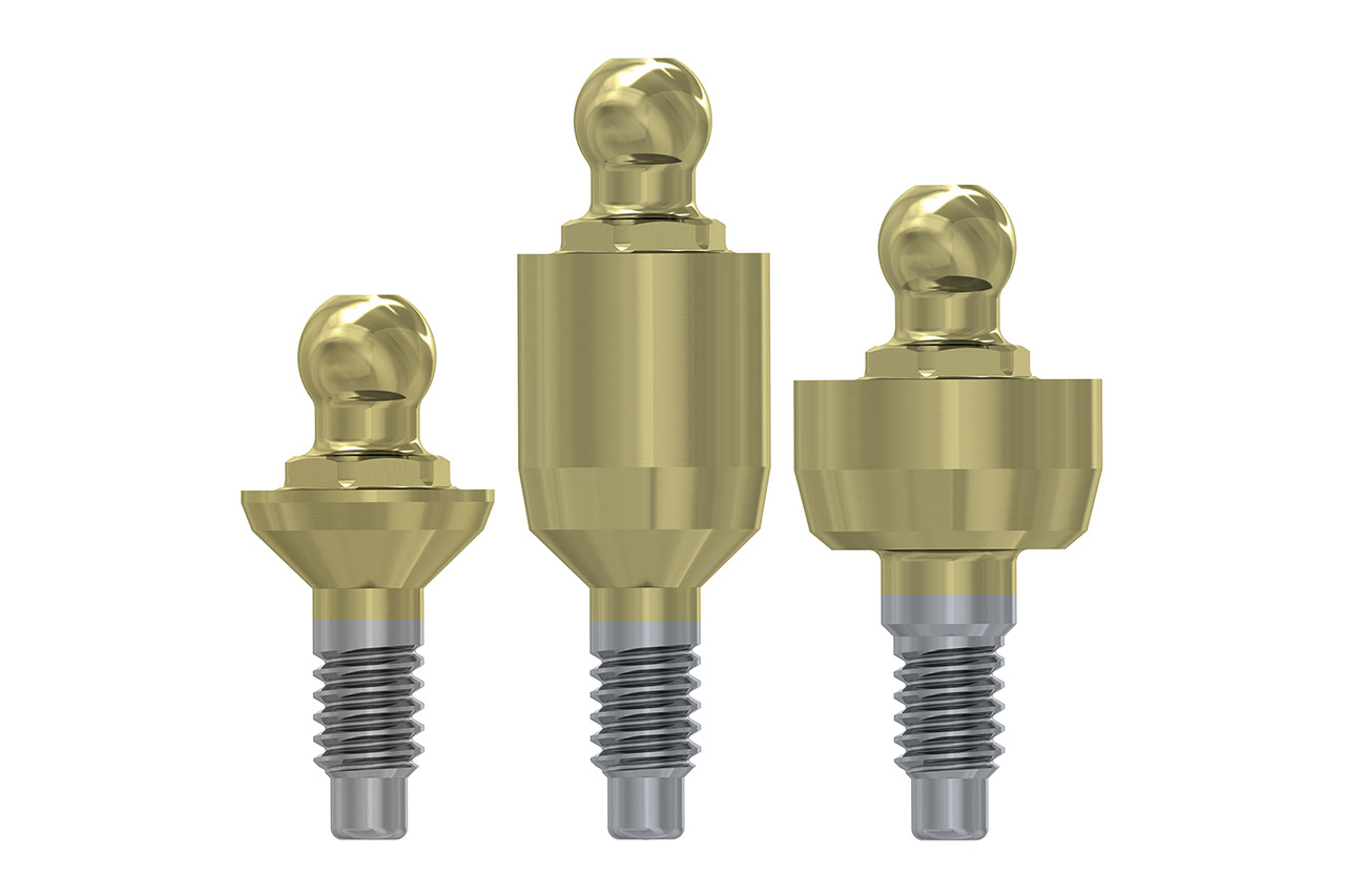 Ball Attachment | Overdenture | Seven & Lance Plus Compatible | MIS