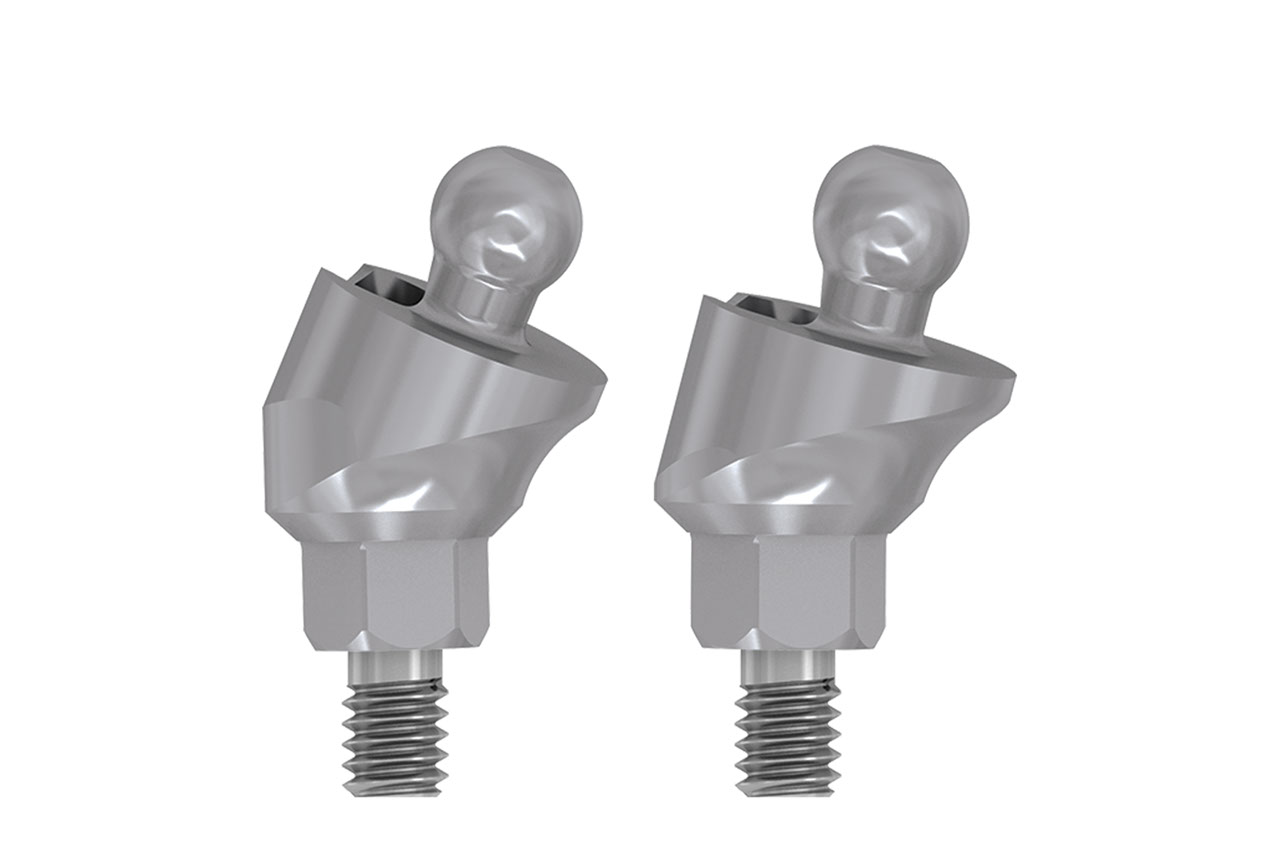 Ball Anchor Abutment | Angulated | Seven & Lance Plus Compatible | MIS