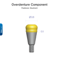 Positioner Abutment | Bone Level | Bright | Dentium