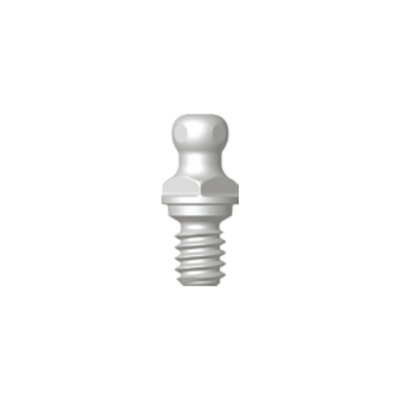 Ball Abutment | Tissue Level | 1.8mm Ball | 3.8mm | Bright | Dentium