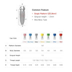 Dental Implant | Tissue Level | Bright | Dentium