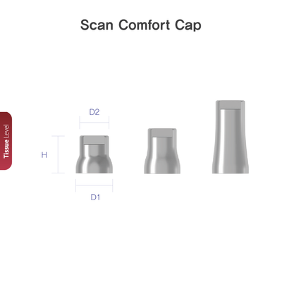 Scan Comfort Cap | Tissue Level | Bright | Dentium