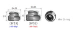 Female Socket O-Ring | Tissue Level | Bright | Dentium