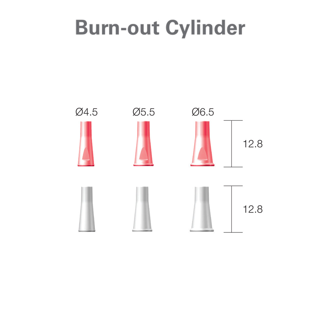 Burnout Cylinder | Co-Cr | Super Line | Dentium