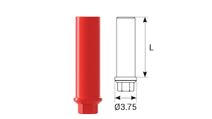 Plastic Cylinder | Anti-Rotation | Screw Retained | MIS Seven & Lance Plus Compatible | ImplantsKart
