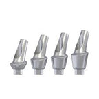 Esthetic Angled Titanium Abutment | 15° | ADIN Touareg-S, Touareg OS, Swell Compatible | ImplantsKart
