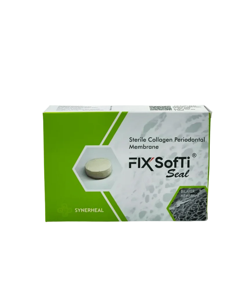 Resorbable Collagen Matrix | Fix Softi Seal | Circular Shape | Synerheal — Buy Online | IMPLANTSKART