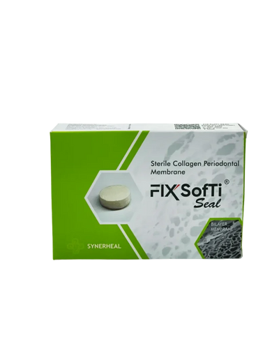 Resorbable Collagen Matrix | Fix Softi Seal | Circular Shape | Synerheal — Buy Online | IMPLANTSKART