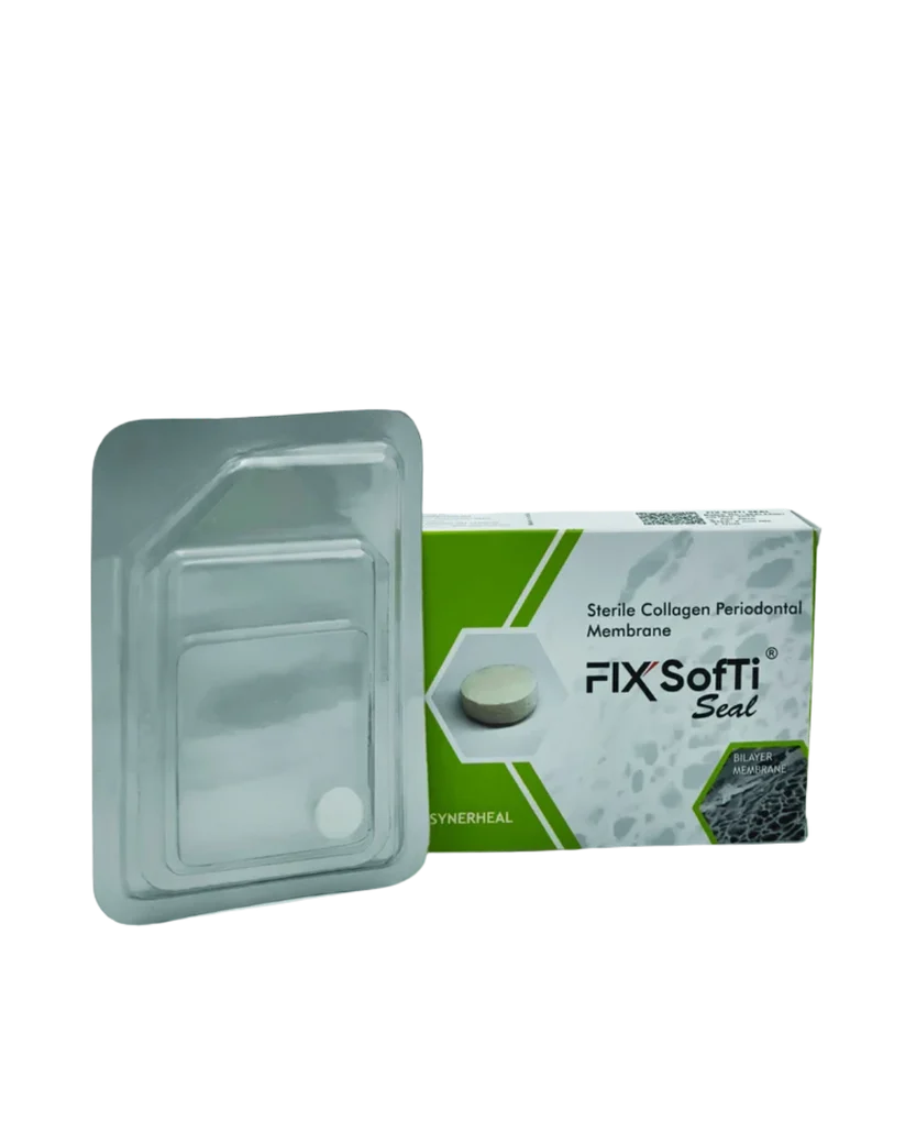 Resorbable Collagen Matrix | Fix Softi Seal | Circular Shape | Synerheal — Buy Online | IMPLANTSKART