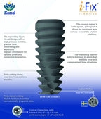 Dental Implant | I-Series | I-Fix | Without Abutment | ImplantsKart
