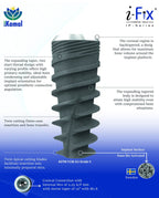 Dental Implant | IP-Series | I-Fix | Without Abutment | ImplantsKart