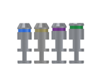 Milling Analog | Titanium Blank | Seven & Lance Plus Compatible | MIS