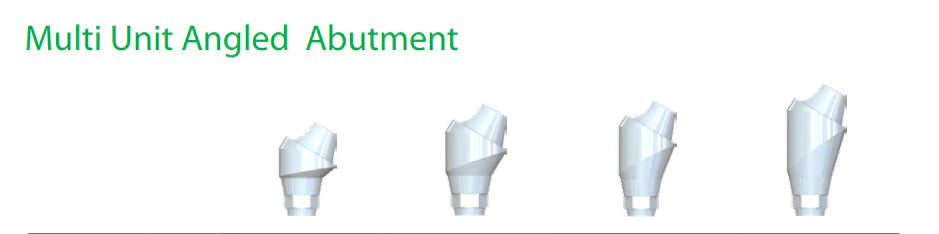 Multi Unit Abutment | I-Fix I-Series, IP-Series, S-Series, SP-Series & AK-Series Compatible | ImplantsKart

