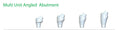 Multi Unit Abutment | I-Fix I-Series, IP-Series, S-Series, SP-Series & AK-Series Compatible | ImplantsKart
