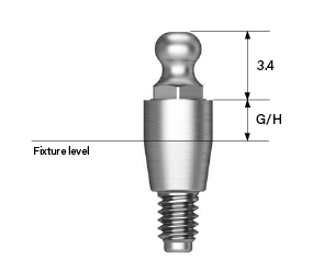 Mini Ball Abutment | Super Line | Dentium