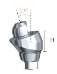 Multi-Unit Abutment | TMA | Angled 17° | ADIN Touareg-S, Touareg OS, Swell Compatible | ImplantsKart
