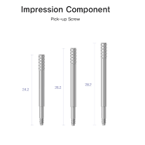 Impression Coping Pick Up Screw | Fixture Level Impression | NR Line | Dentium