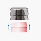 Plastic Cap | Metal Housing | Soft | MIS Seven & Lance Plus Compatible | ImplantsKart
