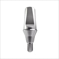 Straight Titanium Abutment | No End Line | Short | Touareg S, Touareg OS & Swell Compatible | ADIN