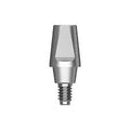 Straight Titanium Abutment | No End Line | Short | ADIN Touareg-S, Touareg OS, Swell Compatible | ImplantsKart
