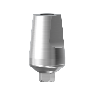 Wide Profile Titanium Abutment | ADIN Touareg-S, Touareg OS, Swell Compatible | ImplantsKart
