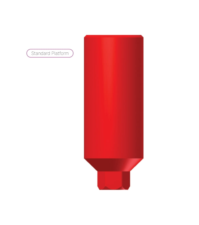 Plastic Cylinder | Anti-Rotation | Screw Retained | Seven & Lance Plus Compatible | MIS