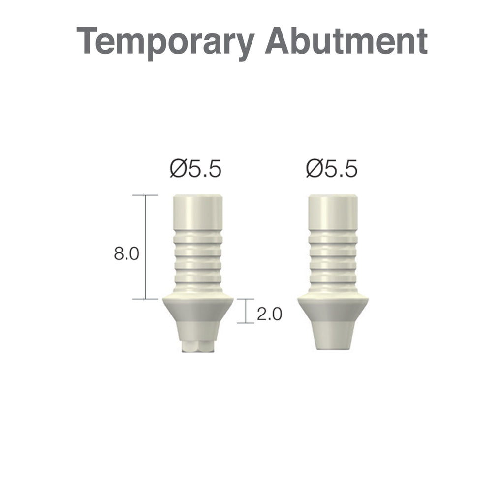 Plastic Temporary Abutment | Super Line | Dentium