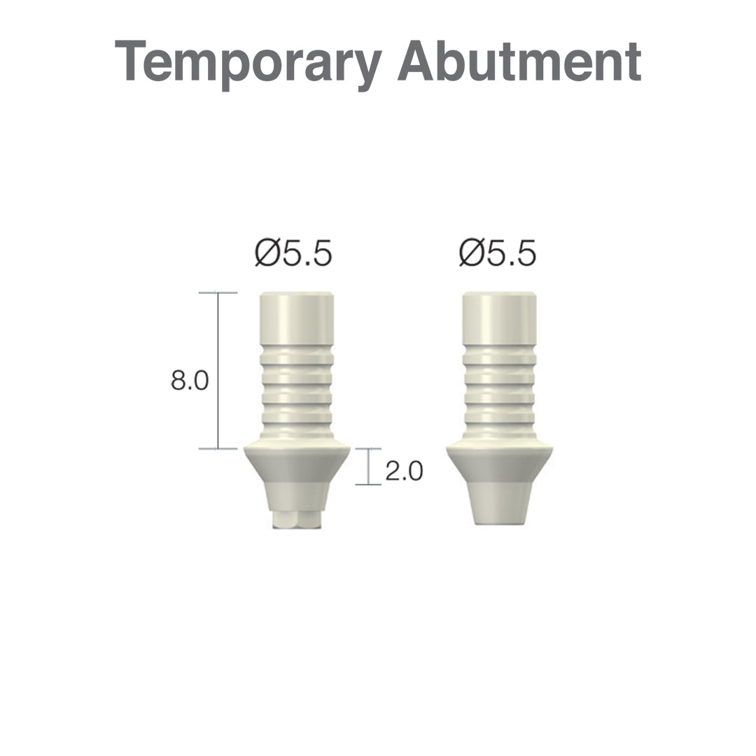 Plastic Temporary Abutment | Super Line | Dentium